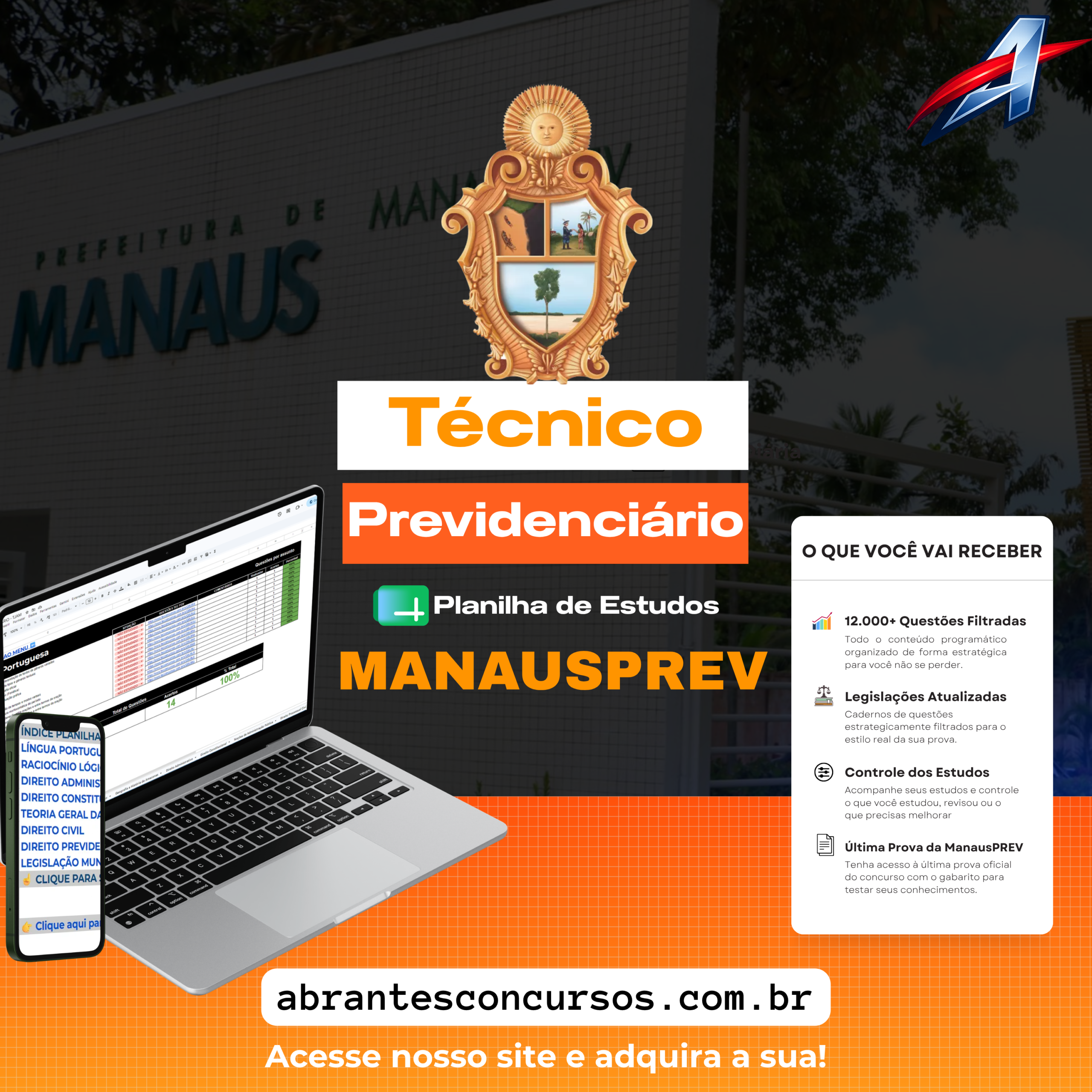 planilha de estudos manausprev – técnico previdenciário (prÉ edital) 2.0 planilha de estudos manausprev – técnico previdenciário (prÉ edital) 2.0